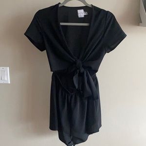 Front Knot Romper